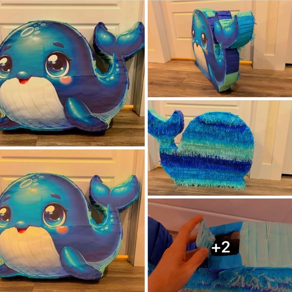 Whale pinata - Picture 2 of 3